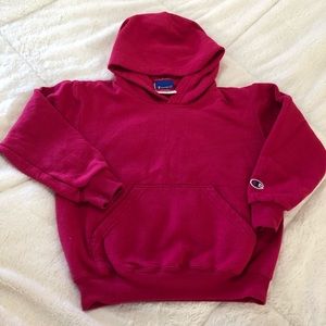 Champion dark pink hoody small